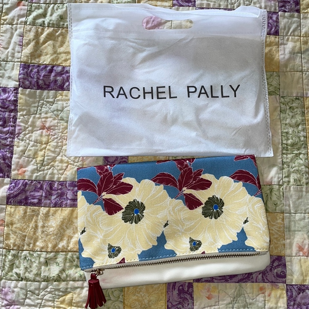 Rachel Pally Reversible ManMade Clutch NWOT